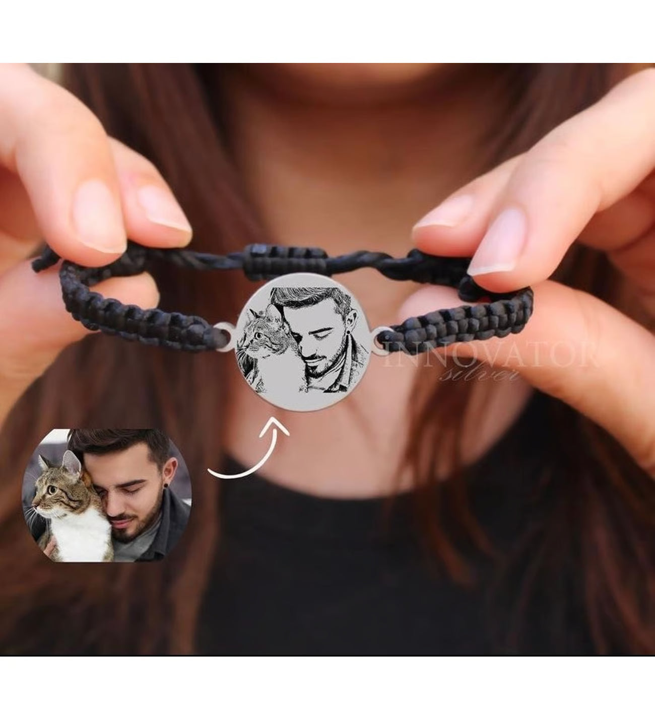 Kişiye Özel Baskılı Bileklik