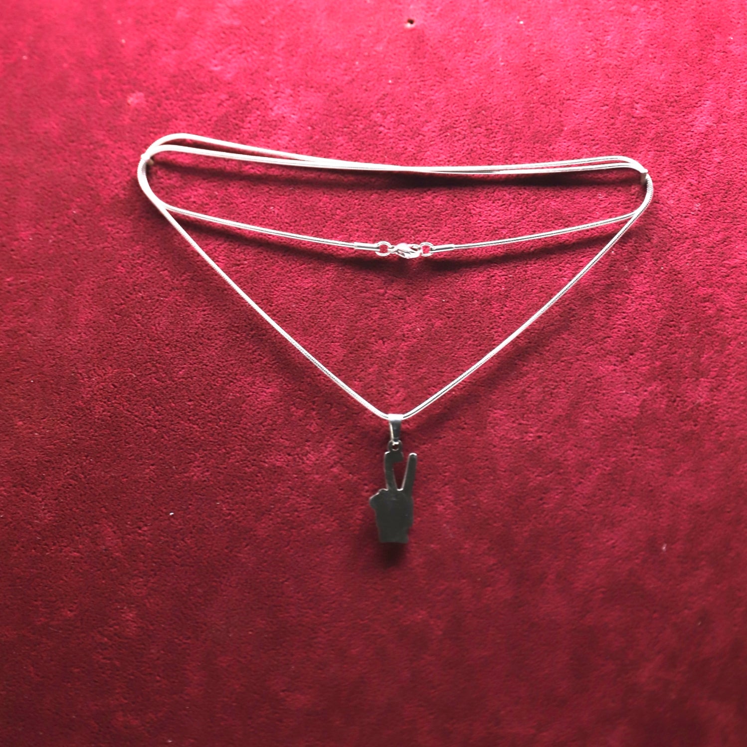 Kişiye Özel Çelik Kolye - İsimli Tasarım