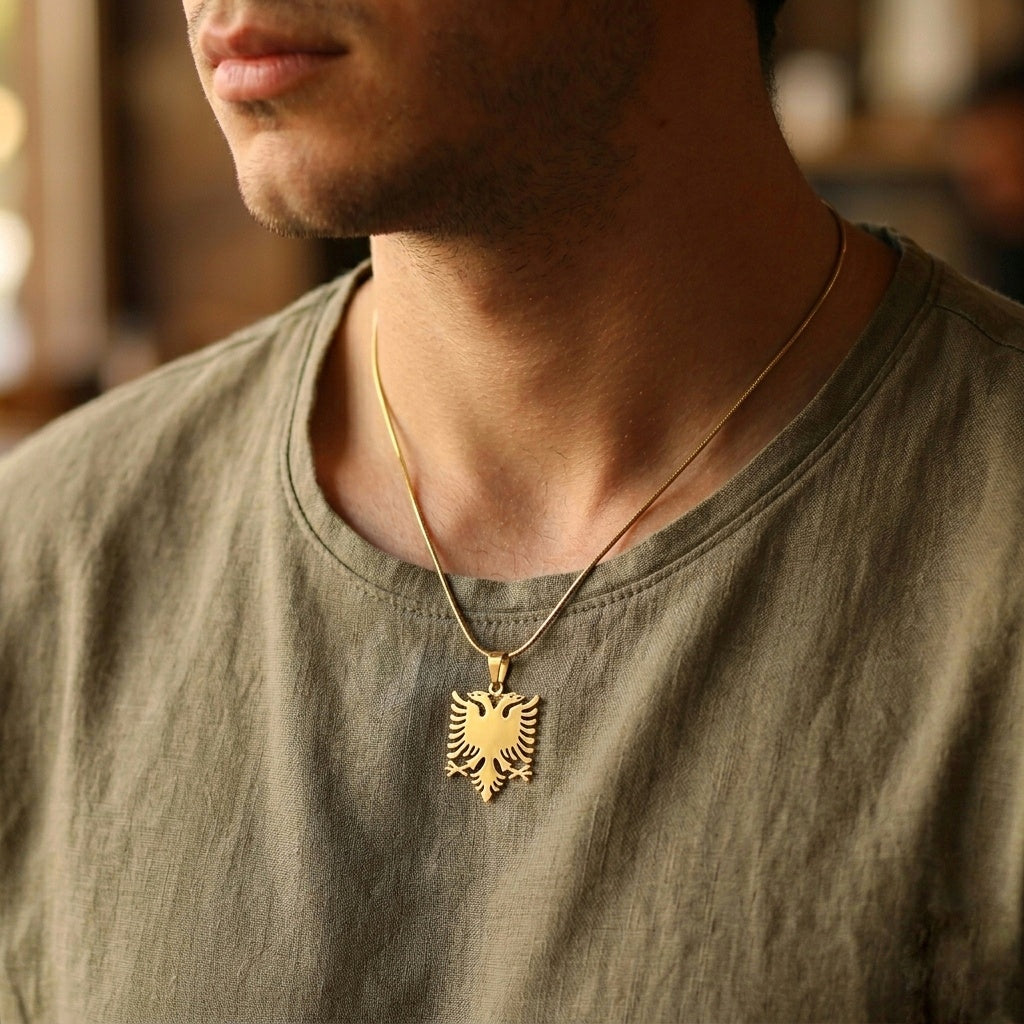 Kişiye Özel Tasarım Çelik Kolye - İsim ve Mesaj Yazılabilir