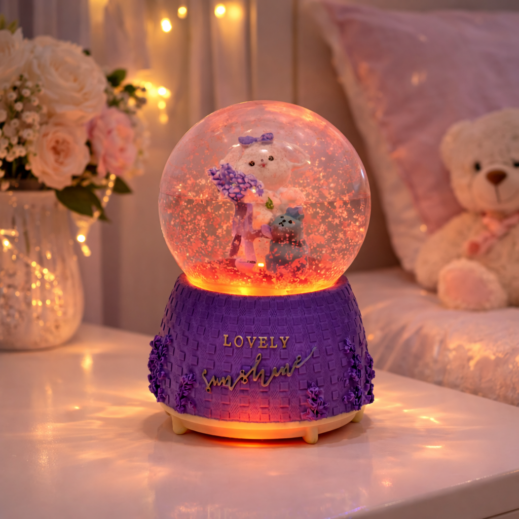 Dekoratif Masa Kar Küresi