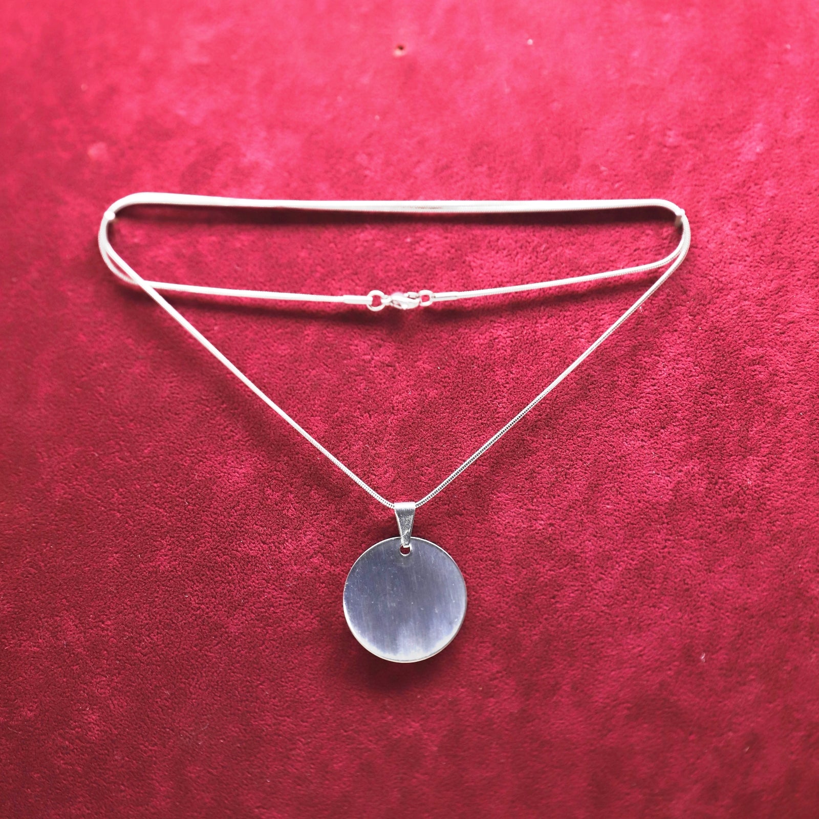 Kişiye Özel Baskılı Çelik Kolye - İsim ve Mesaj