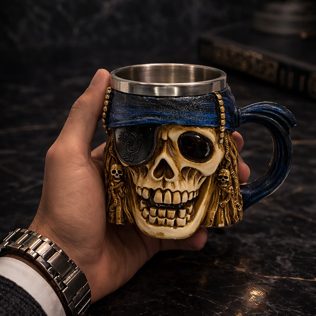 Korsan Kafası Bardak