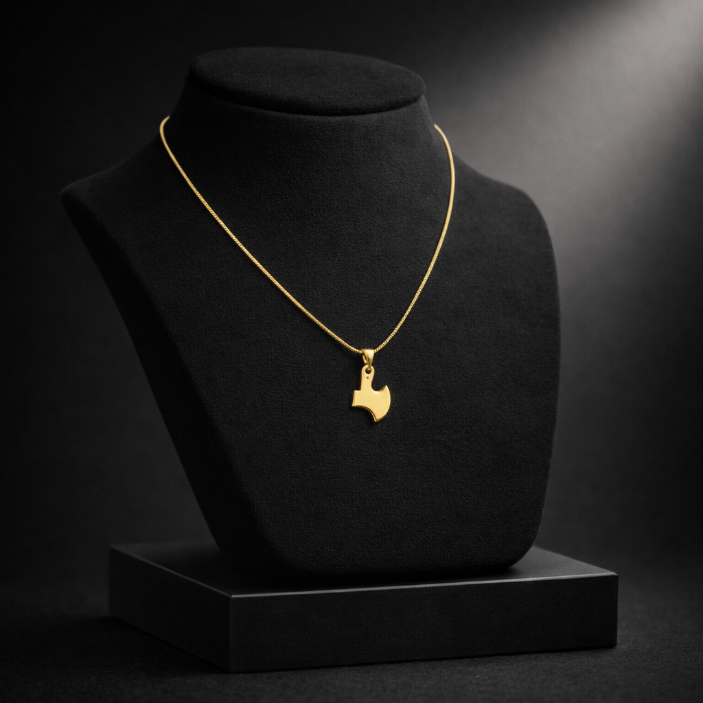 Kişiye Özel Çelik Kolye - İsimli Tasarım