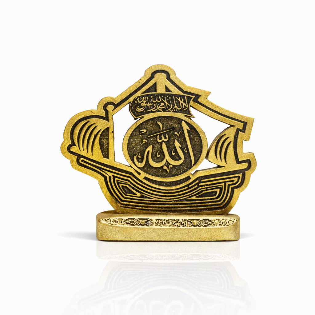 allah,muhammed yazılı biblo