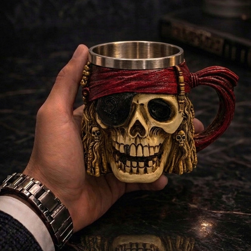 Korsan Kafası Bardak