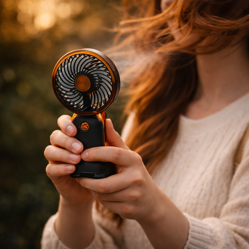 Taşınabilir El Fanı – Şarj Edilebilir Mini Fan