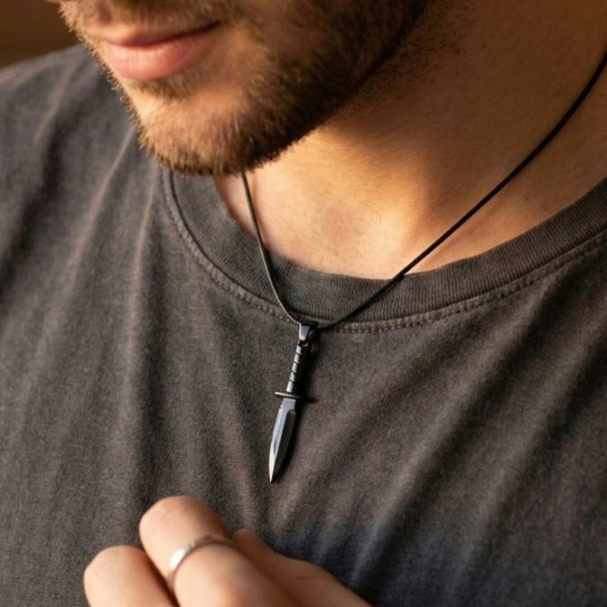 Kişiye Özel Çelik Kolye