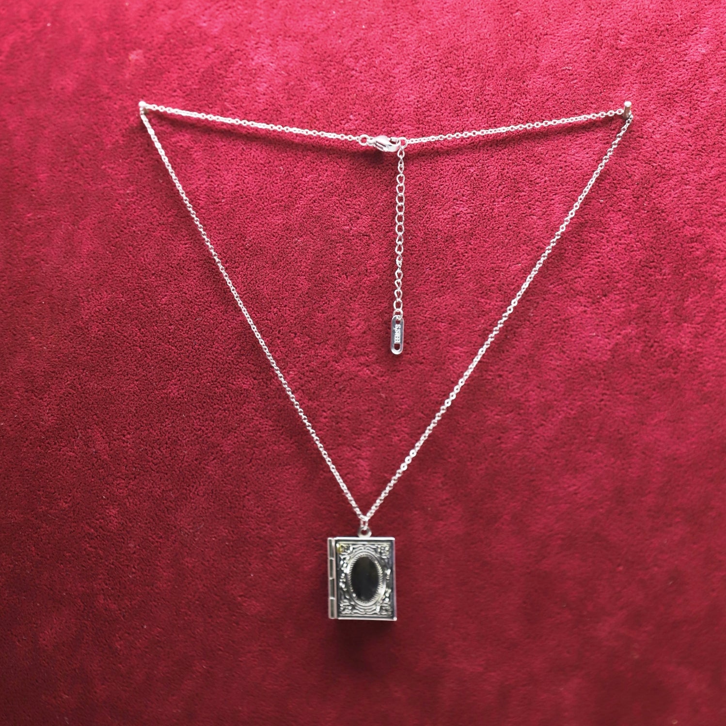 Kişiye Özel Baskılı Çelik Kolye - İsim ve Mesaj