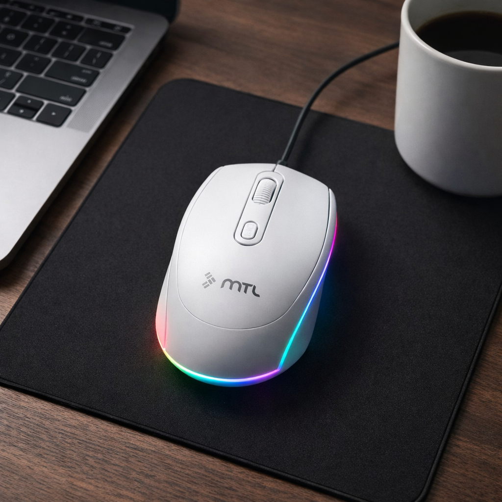 MTL Silent Button Wireless & Bluetooth Mouse – Sessiz Kablosuz Fare