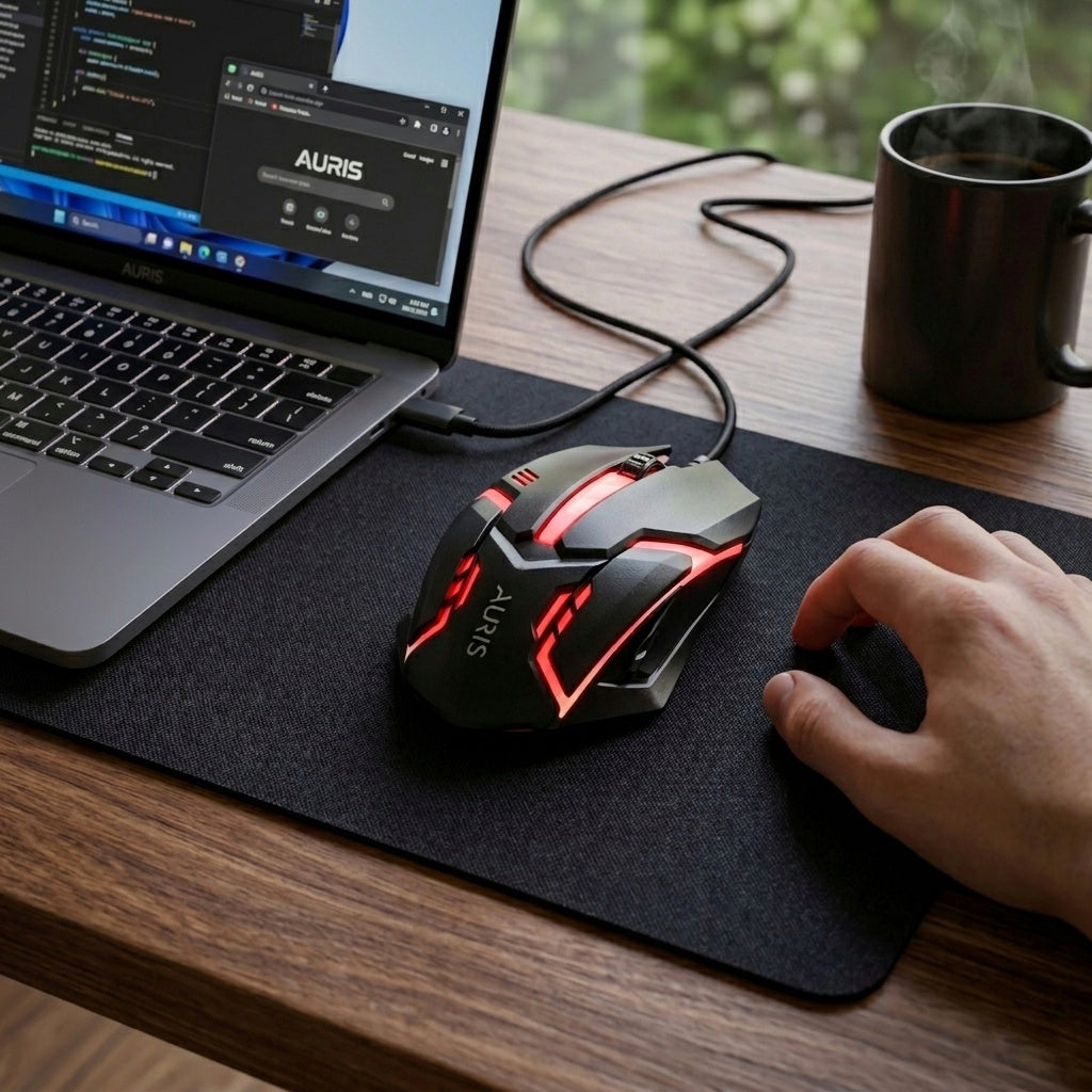 Auris MG10 Gaming Mouse – Yüksek Hassasiyetli Oyuncu Faresi