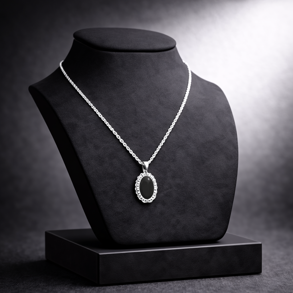 Kişiye Özel Çelik Kolye - İsim ve Tarih