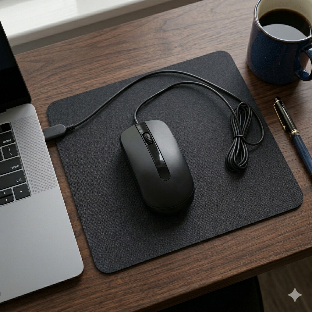 Rorima TM06 Kablolu Optik Mouse – Hassas & Dayanıklı