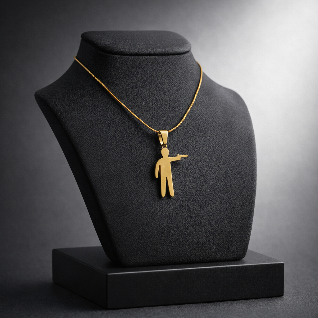 Kişinin Zevkine Göre Çelik Kolye